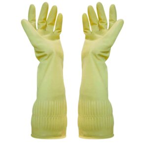 Luva Ranhurada Latex Flex Cano Longo P