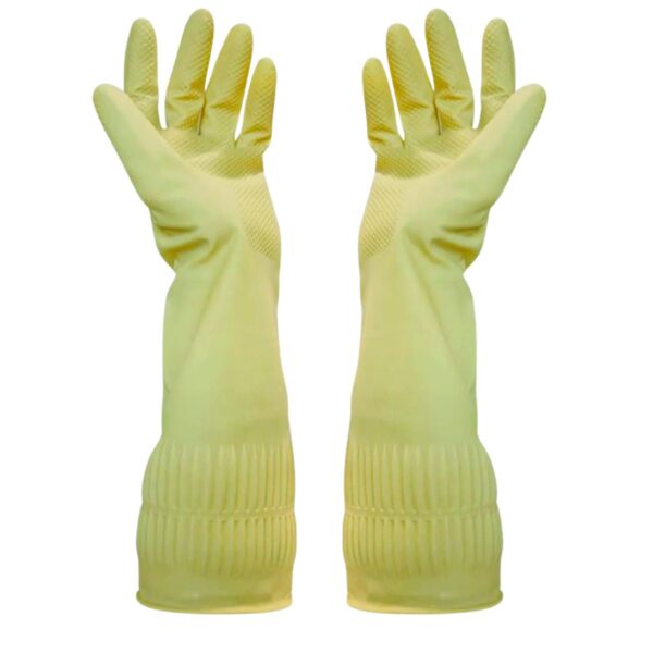 Luva Ranhurada Latex Flex Cano Longo P