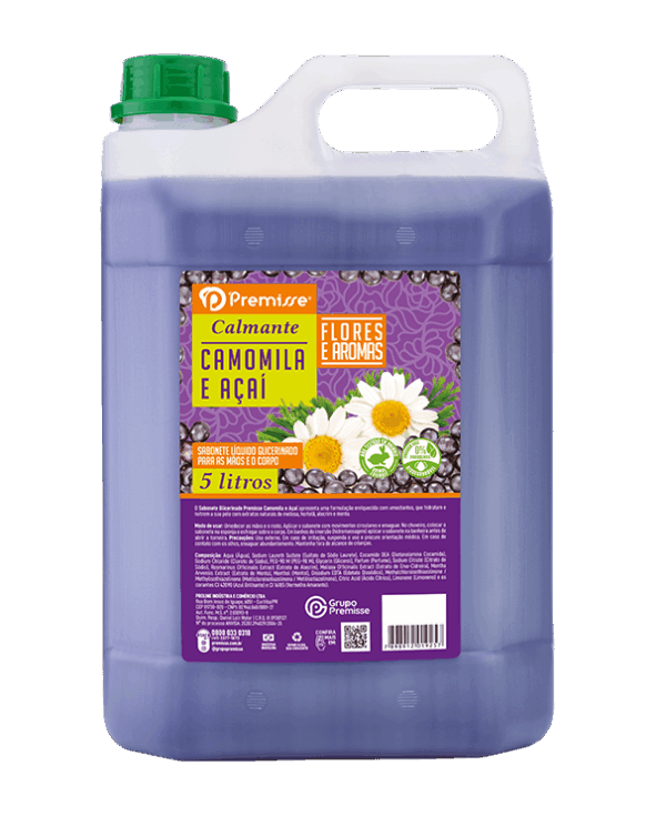 Sabonete Acai E Camomila 5LT Premisse