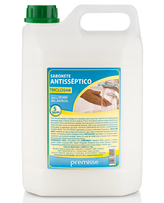 Sabonete Antisept. Triclosan 5L Comodato