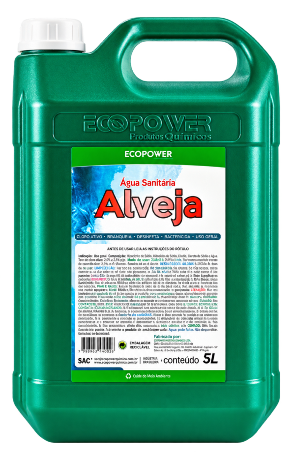 Agua Sanitaria Alveja 5 Lts