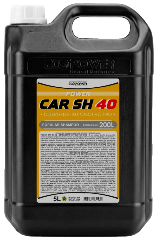Detergente Automotivo Ativado 5LTS