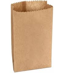 Saco Eco Kraft Pardo 3KG 500UN
