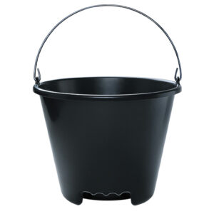 Balde 12 Lts Preto Pedreiro