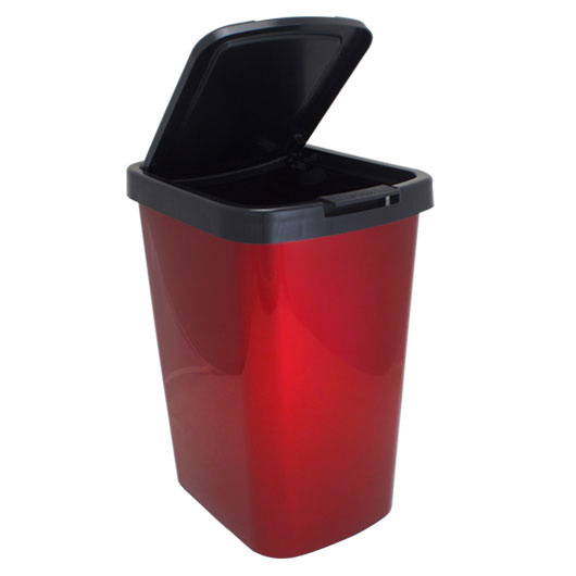 Lixeira 9LTS Label Vermelho