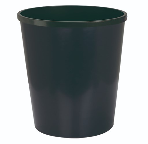 Lixeira 10LTS Escritorio Preto