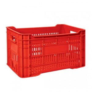 Caixa Plastica Vermelho