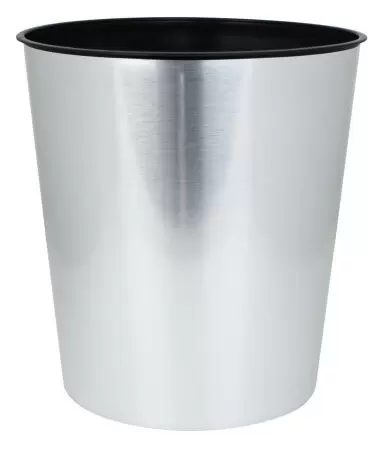 Lixeira Plastica Inox 10LTS Escritorio