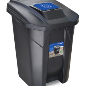 Lixeira 120LTS Tp Click Pt Reciclavel