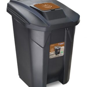 Lixeira 120LTS Tp Click Pt Organico