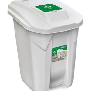 Lixeira 120LTS Tp Click Bco Eco