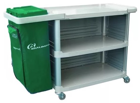 Carro Extra I 1 Bolsa Verde C/fech Later