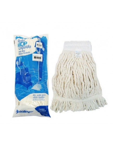 Refil Mop Umido 350G Cru S/cinta