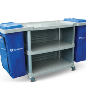 Carro Extra Ii 2 Bolsas Azul C/fech Late