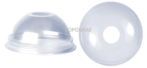 Tampa P/copo 300ml 50UN C/f