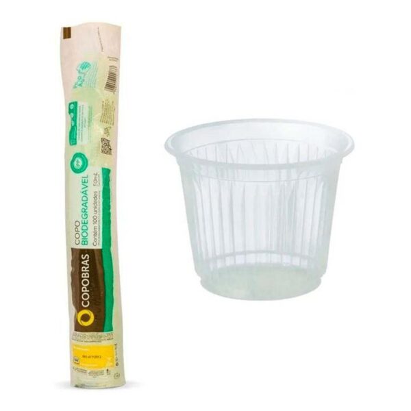 Copo 50ml Bio PP 100UN Copobras