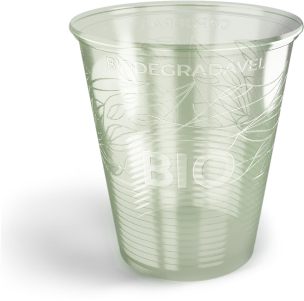Copo 180ml Bio PP 2500UN Copobras Cfb180