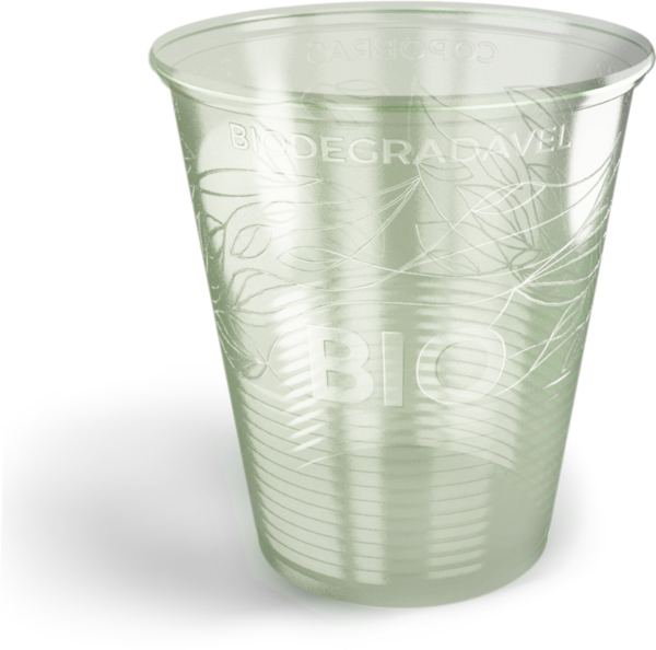 Copo 180ml Bio PP 100UN Copobras Cfb180