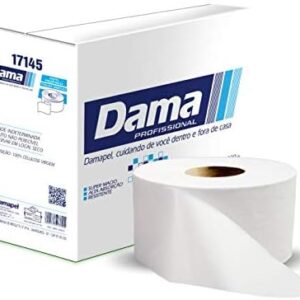 Papel Hig Fs Dama Rolo Prof 10CM 8X300M