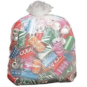Saco Lixo 200LT Transp 85*110*0,12 50UN