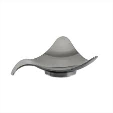 Mini Prato Triangular 8*8CM Prata 24UN