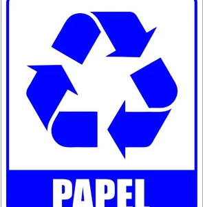 Adesivo Papel Branco