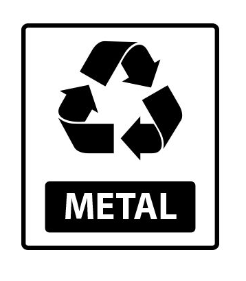Adesivo Metal Preto