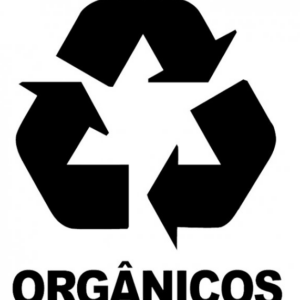 Adesivo Organico Preto Grande