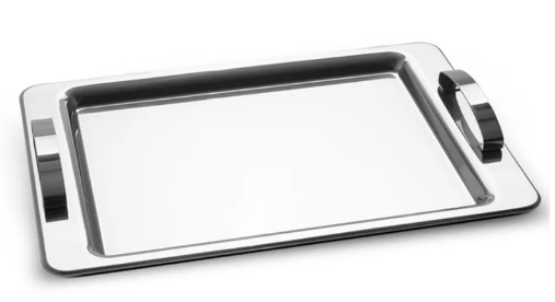 Bandeja Inox 37*23CM C/ Alca