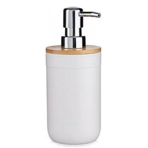 Saboneteira White/bamboo
