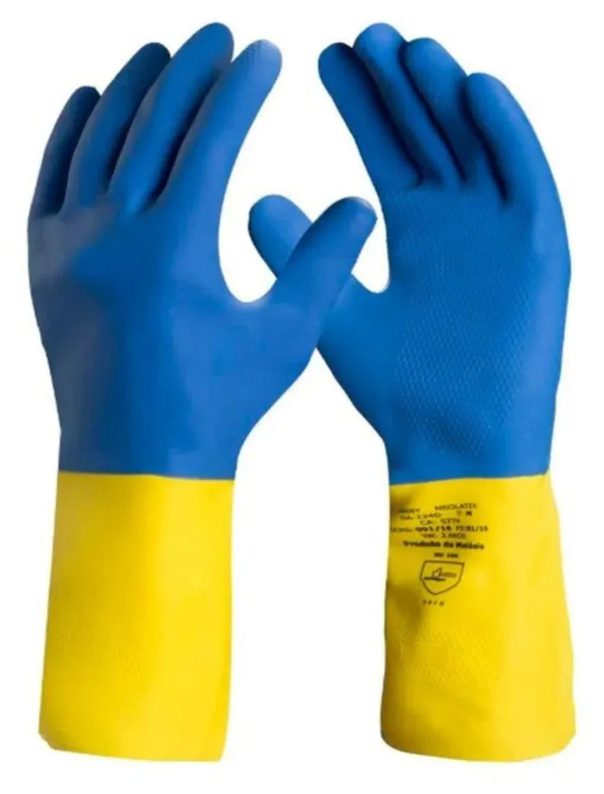 Luva Neolatex Bicolor P