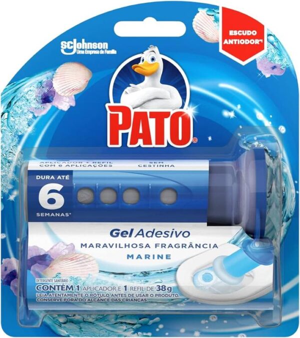 Desodorizador Sanitário Pato Gel Adesivo