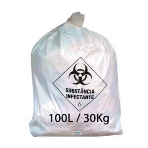 Saco Lixo Infect Bc 100L 70*85 100U