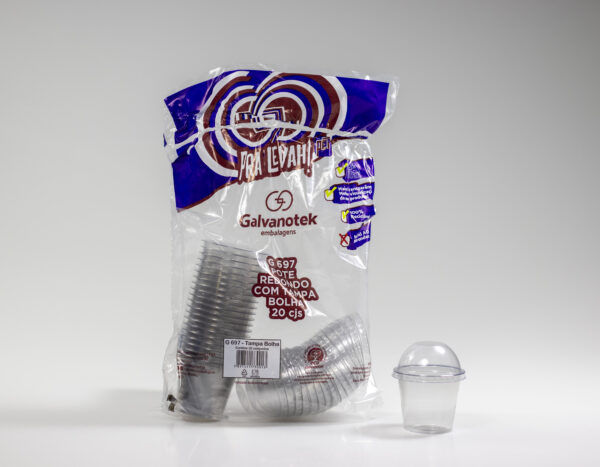 Kit Pote 60ml Tp Bolha 20UN G697/800sf