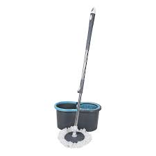 Mop Rotatorio Cesto Plastico Cinza 13LTS