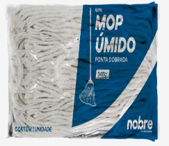 Refil Mop Umido 340G Cru C/cinta
