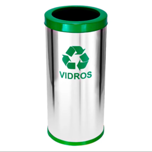 Lix Inox 24*50 Aro Verde Plast 22 Lts