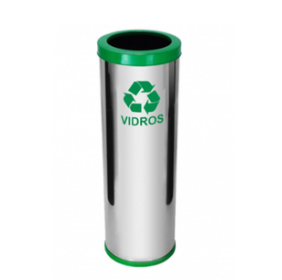 Lix Inox 24*70 Aro Verde 30 Lts