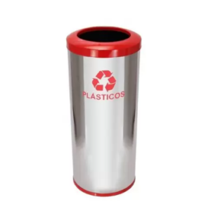 Lix Inox 24*70 Aro Vermelho 30 Lts
