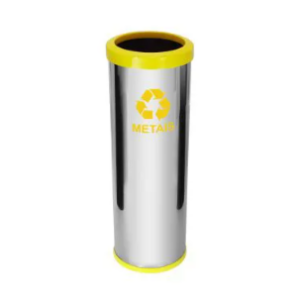 Lix Inox 24*70 C/tp Meia Esf 30LT Am