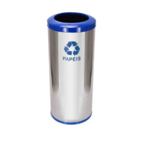 Lix Inox 30*70 Aro Azul 50 Lts