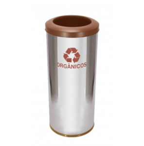 Lix Inox 30*70 Aro Marrom 50 Lts