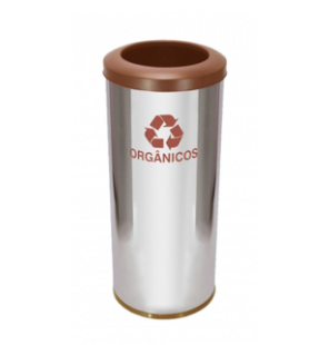 Lix Inox 30*70 Aro Marrom 50 Lts