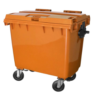 Conteiner C1000plr 1000L Roda C/pedal Lr
