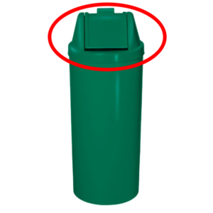 Tampa Vai/vem Verde Lix 50LT
