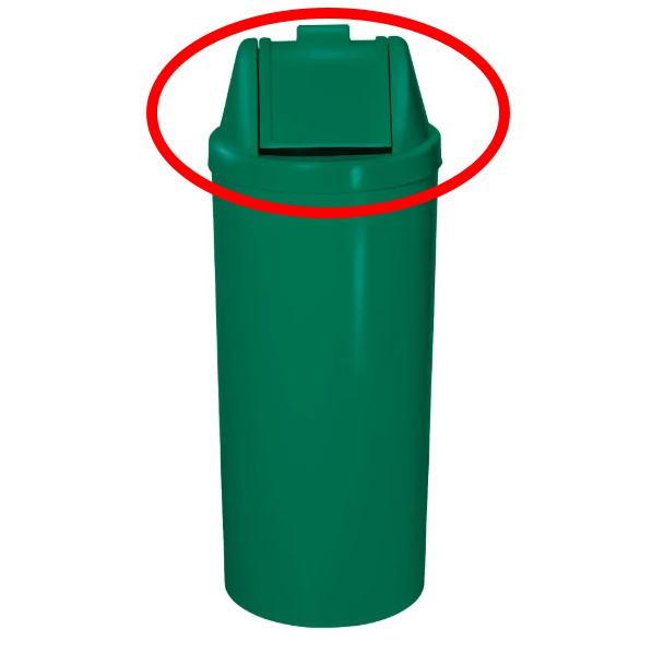 Tampa Vai/vem Verde Lix 50LT