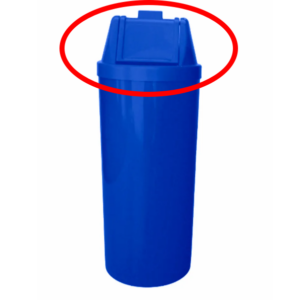 Tampa Vai/vem Azul Lix 50LT