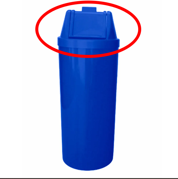 Tampa Vai/vem Azul Lix 50LT