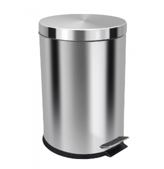 Lixeira Cesto Inox C/pedal 20 Lts