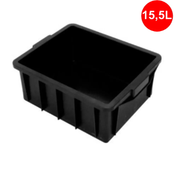 Caixa 15,5LT Preta S/tp
